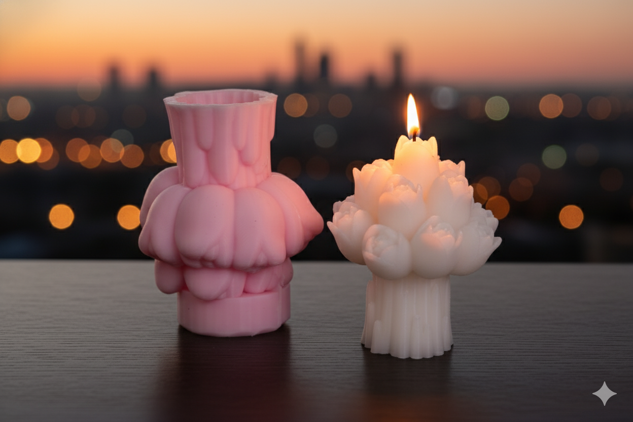 اسطمبة بوكيه ورد صغير 75ج