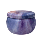 Purple Tinplate Storage Containers with Lids