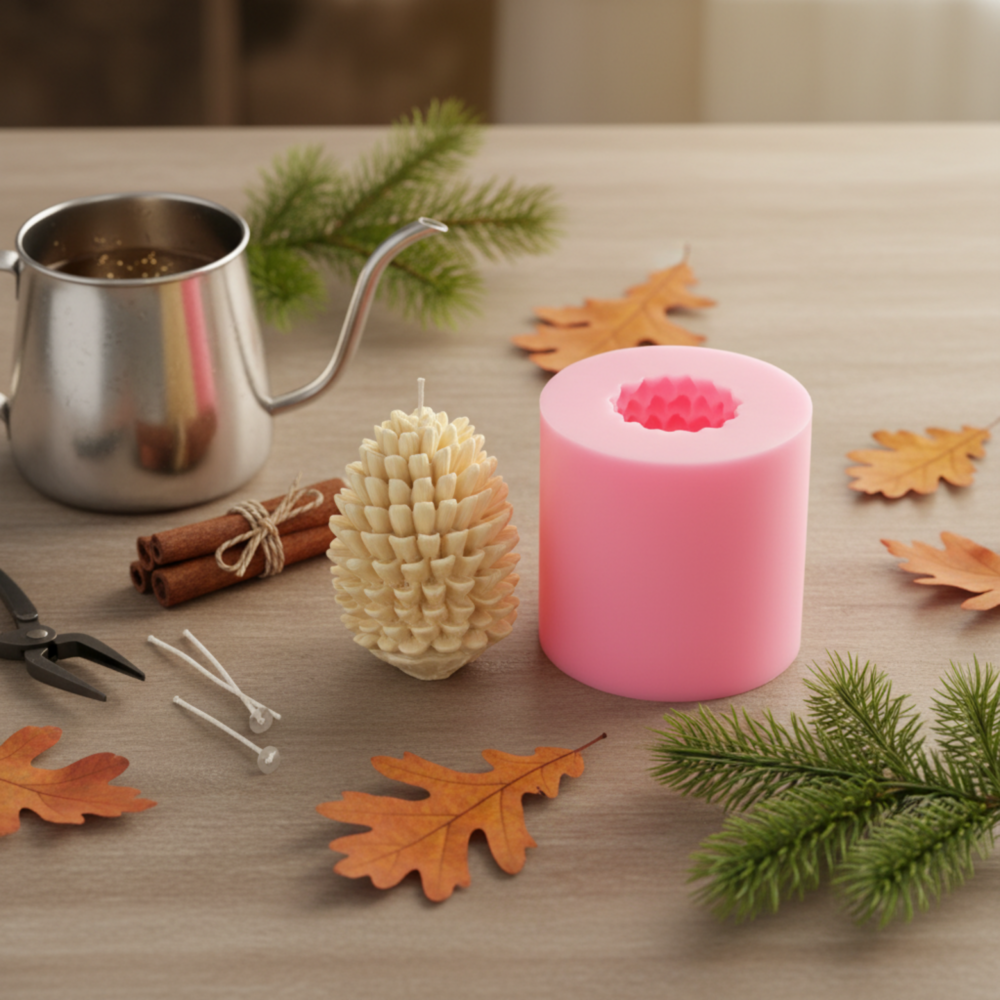 Pinecone Silicone Mold