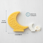 3D Crescent Moon Silicone Mould