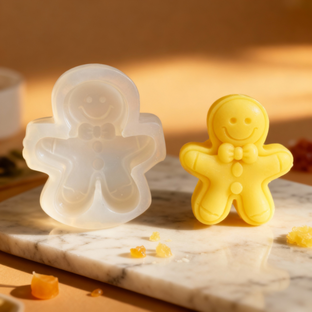 Ginger Man Silicone Mold