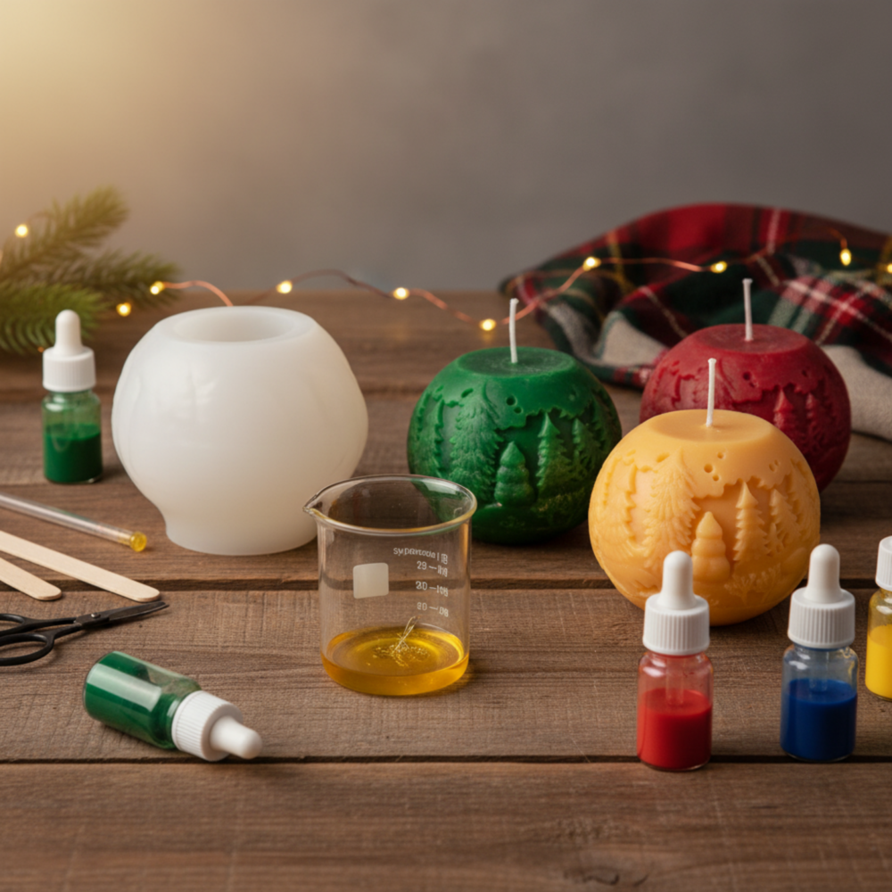 Christmas Ball Silicone Mold