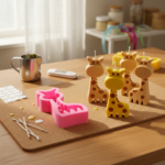 A cute Giraffe Silicone Mold