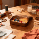 Mini Gold Storage Tin 1.7*6cm