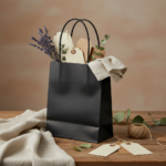 Black Cardboard Packing Bag