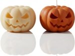 3D Pumpkin Silicone Candle Mold, 8x4 cm, 180g