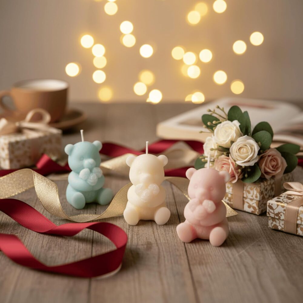 3D Silicone Teddy Bear Mold