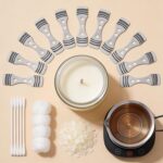 Metal Wick Centering Clips Set of 10