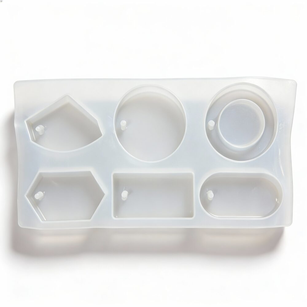 6-Cavity Silicone Mold for Wax Melts