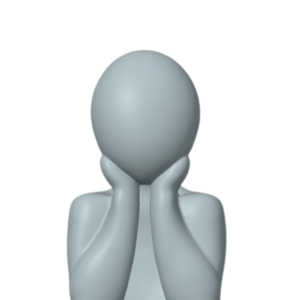 Sad Man Silicone Mold for Candle & Soap Making