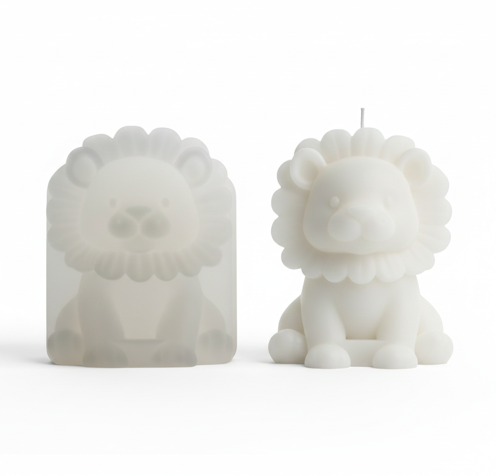 Lion Shape Silicone Mold