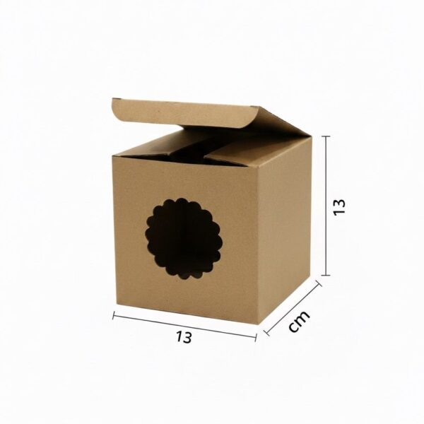 Square Packaging Box 13×13 cm – Durable Cardboard Gift & Storage Box - Image 3