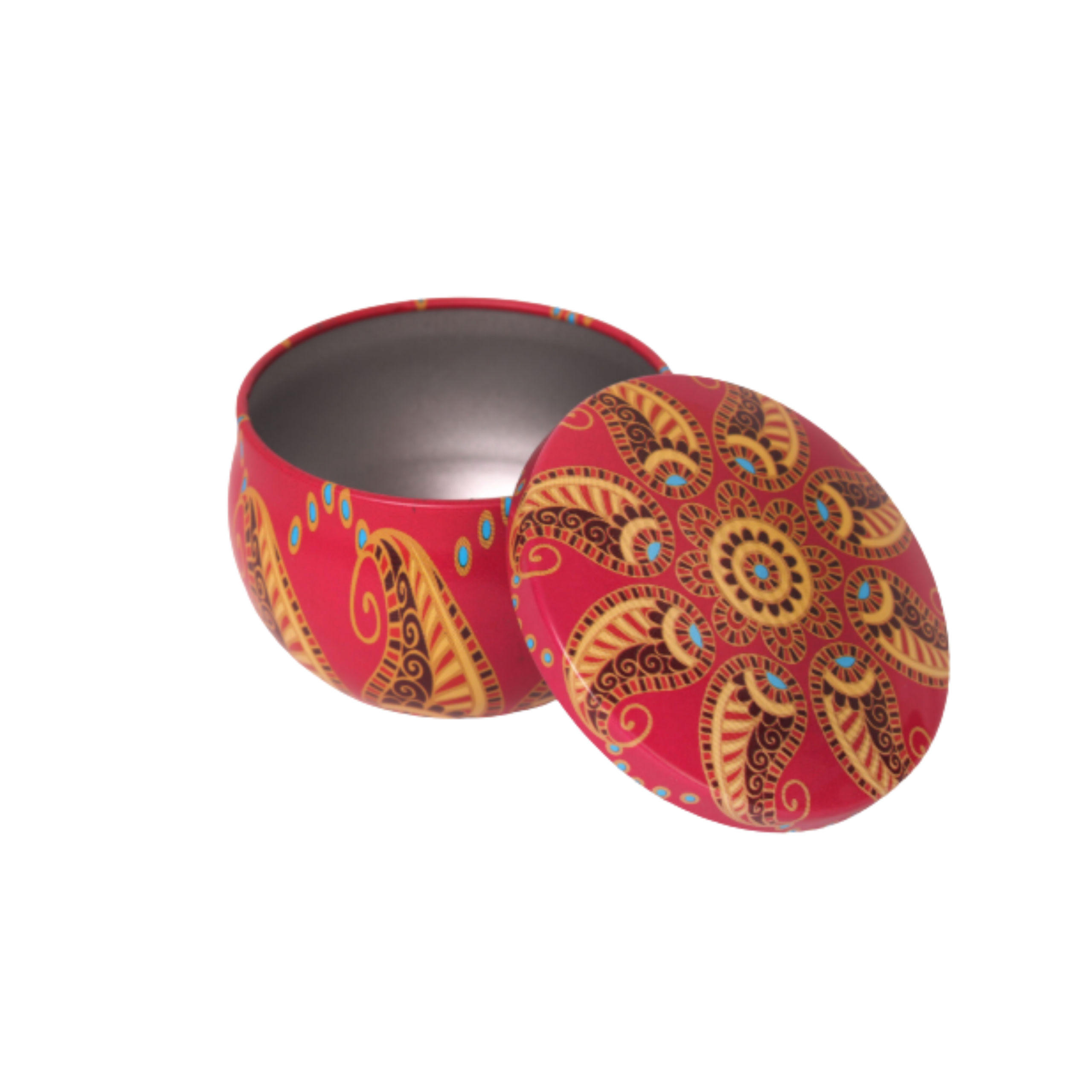 139-scaled-1.png Colorful Red with Orange Design Tinplate Mini Jar 50ml 3.8 × 6.2 cm, 50ml - Image 1