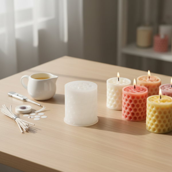 Bubbles Silicone Mold for Candle & Soap Making - Image 2