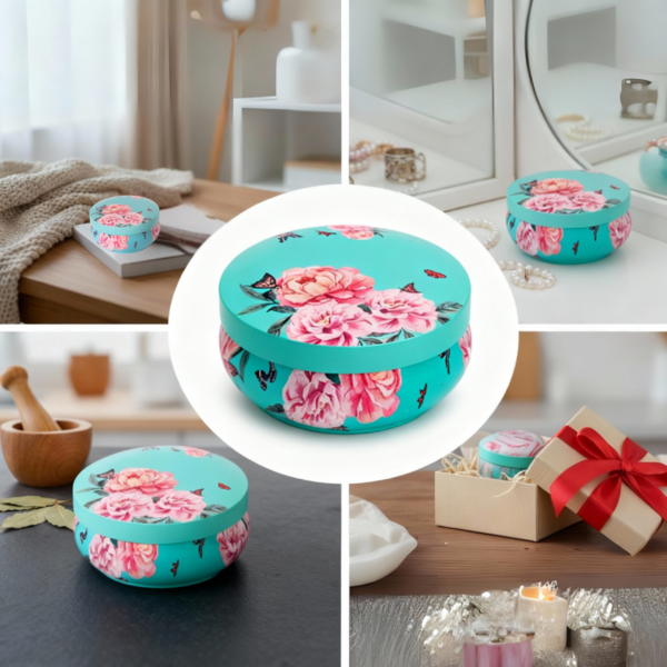 Colorful Tinplate Mini Jar 3.5 × 8.5 cm - Image 3