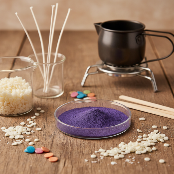 Dark Purple Candle Powder Dye – Highly Pigmented Colorant - Image 2
