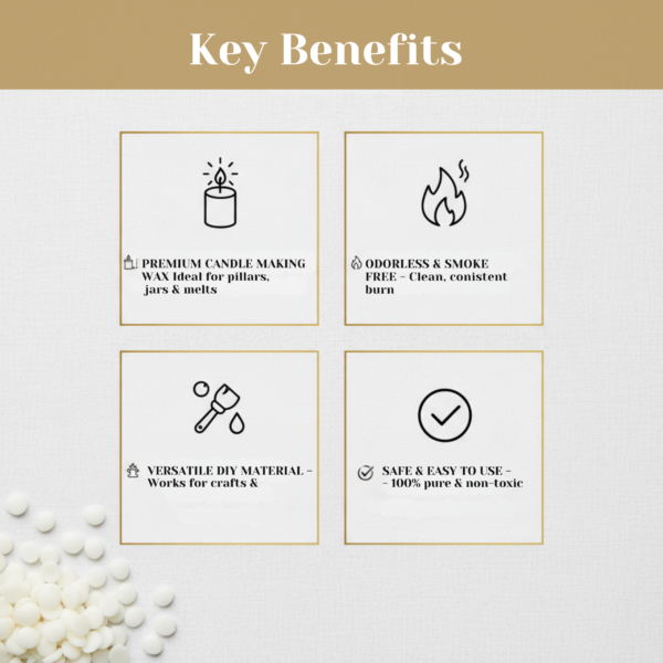 Paraffin Wax for Candle Making 1kg - Image 3