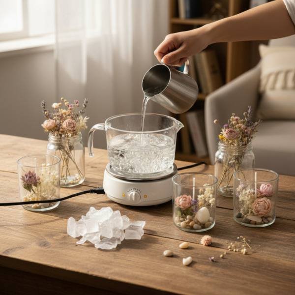 Soft Gel Wax for Candle Making 1kg - Image 2