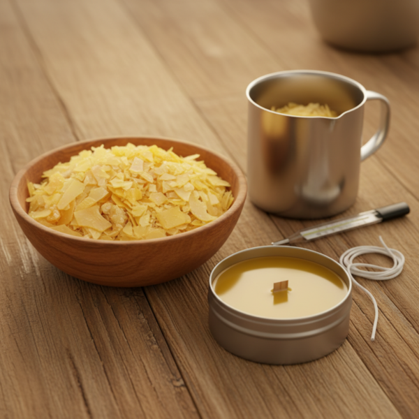 Carnauba Wax. Premium Golden Wax for Candle Making - Image 2