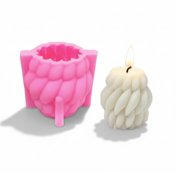 Silicone Candle Mold, for Candle and Soap Making Mould.