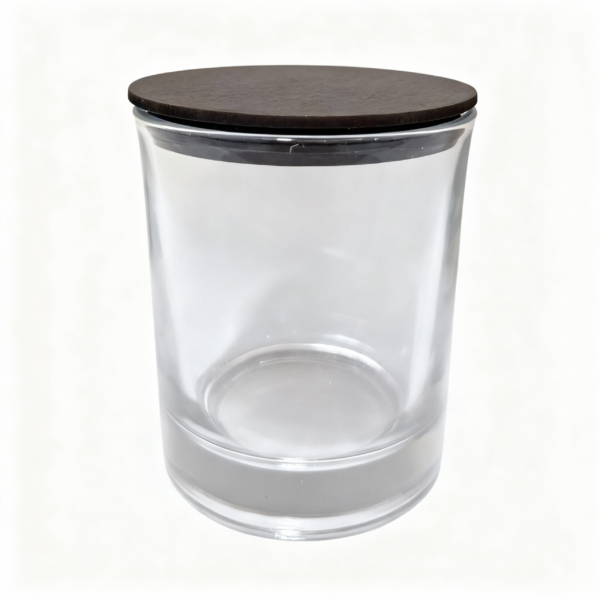 Clear Glass Storage Container with Lid 150g