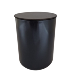 Imported Curved Glass Jar – 130g Capacity with Stylish Lid