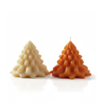 3D Christmas Tree Silicone Mold for Candle and Soap Making 8.5x7cm, 135g Wax Capacity