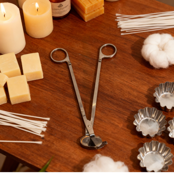 Premium Wick Scissors, Precise Candle Wick Trimming for Clean Burn - Image 2