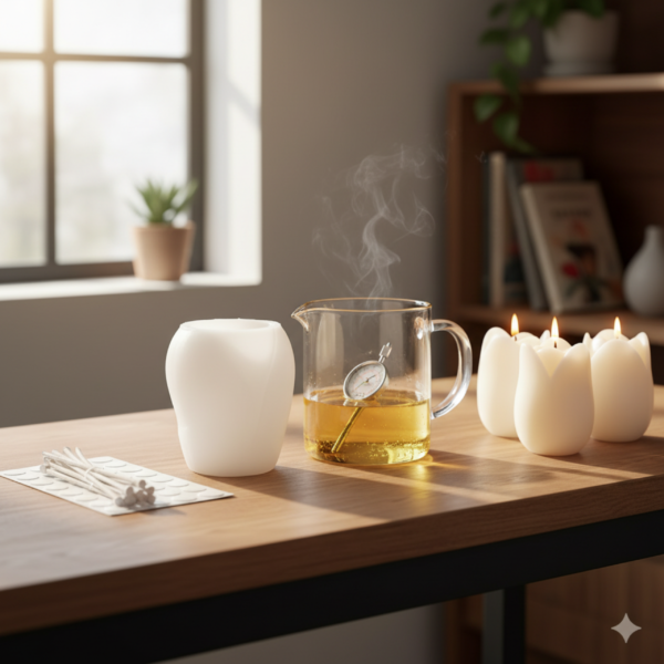 Tulip Flower Silicone Mold – Perfect for Candles & Soap Making - Image 2