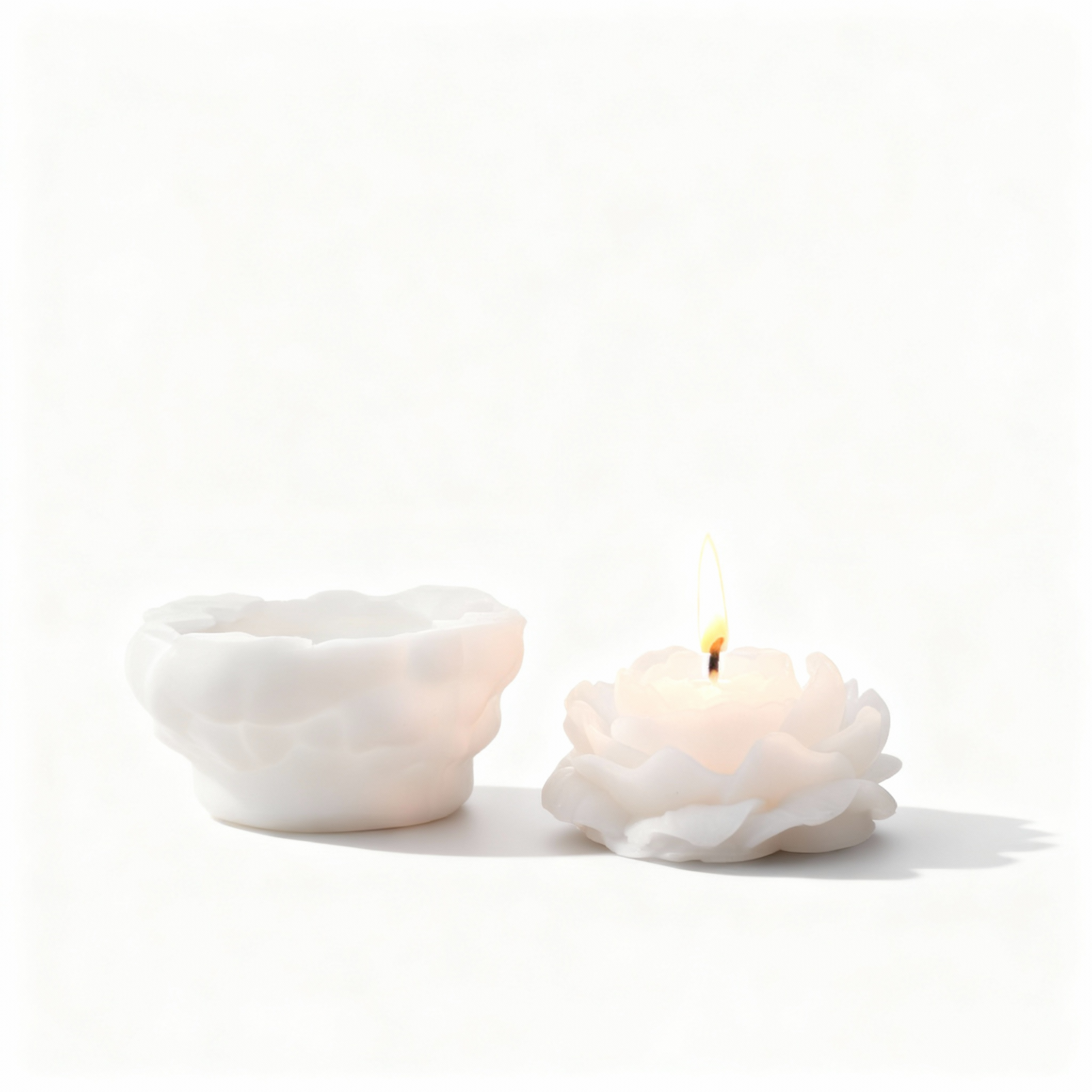414-scaled-1.png Rose Flower Silicone Mold – Ideal for Candles, & Soap Making middle size - Image 1