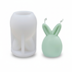 Bunny Face Silicone Mold. Cute Mold for Candles and Soap making