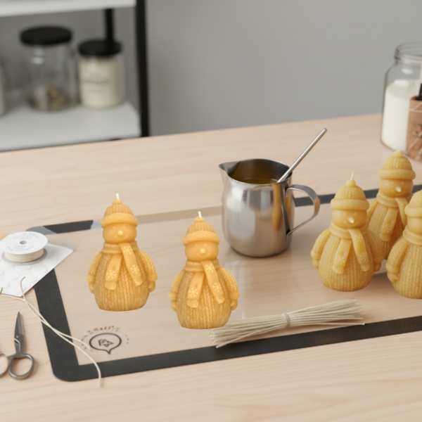 Ice Man Silicone Mold for Candle & Soap Making. Creative DIY Mold - Image 2