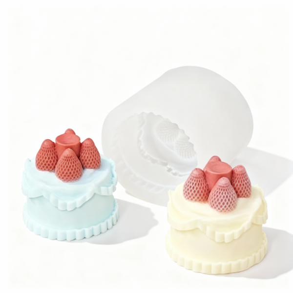 Cake Silicone Mold for Candle & Soap Making. Creative DIY Mold