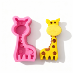 A Cute Giraffe Silicone Mold, for Candle and Soap Making