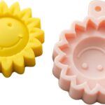 3D Sunny Bloom Silicone Mould for Candle & Soap Making, Non-Stick Reusable DIY Wax Mould, 15g Capacity, 1x5cm