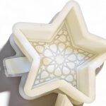 Star Silicone Mold for Candle & Soap Making, 7 x 6 cm, Reusable Flexible, 60g Wax Capacity, DIY Handmade Craft