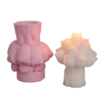 Silicone large Flower Bouquet Mold. For Candle & Soap Making