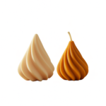3D Spiral Cone Silicone Mold for Candle and Soap Making