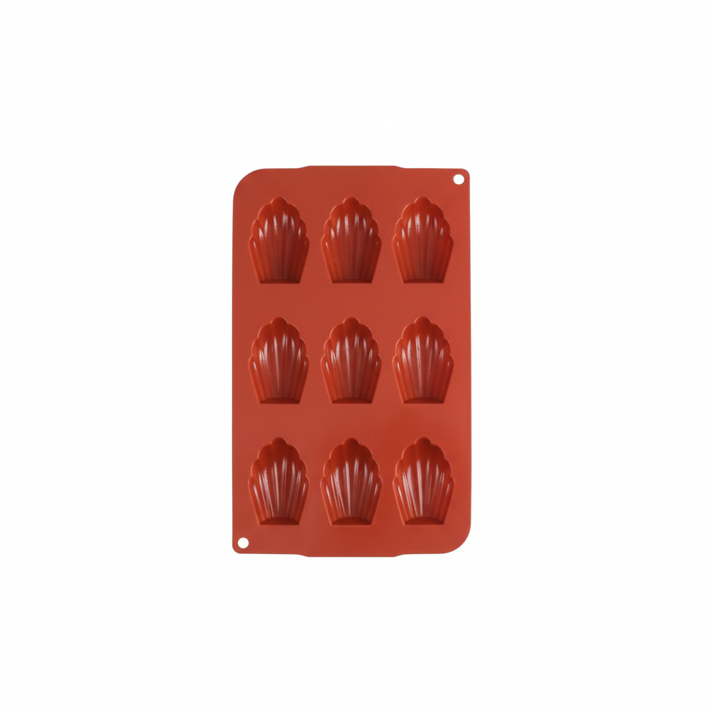 9999999999999.png Silicone Mold for Candle & Soap Making. Madeleine Shell Shape Flexible & Heat Resistant - Image 1