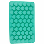 55-Cavity Mini Heart Silicone Mold for Candle & Soap Making - Flexible, Non-Stick Heat-Resistant Tray for DIY Homemade Crafts