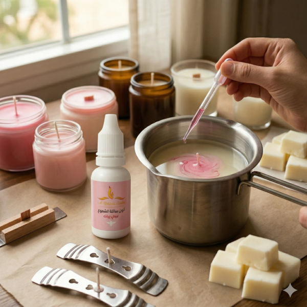 Baby Pink Liquid Candle Dye - Image 2