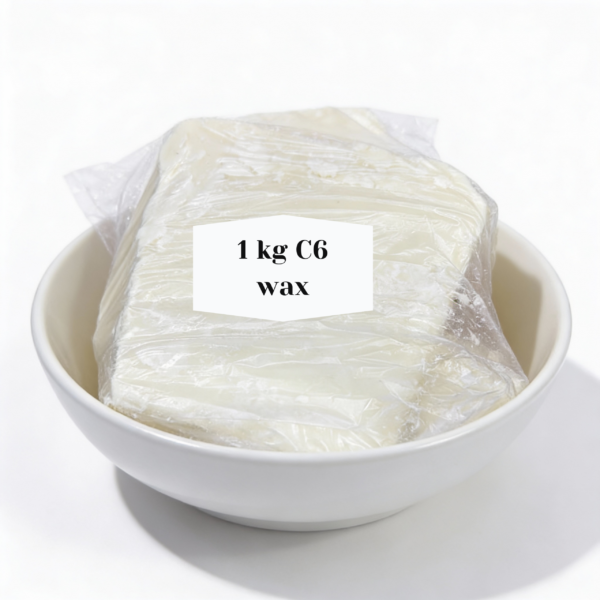 C6 Wax 1 kg. Premium Candle Wax for DIY Candles, Aromatherapy & Crafts