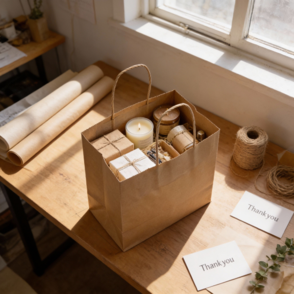 Cardboard Packing Bag Durable Storage & Shipping Bags 22×27×10 cm - Image 2