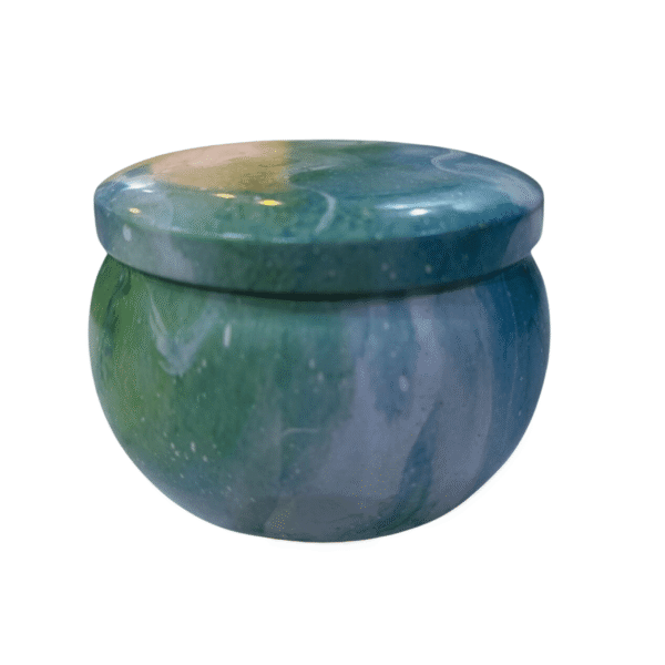 Tinplate Storage Container with Lid. Multi-Purpose Metal Tins for Candles, Beads & Buttons. Durable Reusable Craft & Home Storage100g