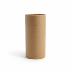 Kraft Paper Cylindrical Storage Box with Lid – 17 × 8.8 × 12 cm Durable Organizer for Gifts, Accessories & Storage