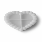Heart Bubble Silicone Mold – Bubble Coaster Mold for Candle & Soap Making DIY Crafts