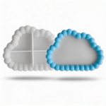 Cloud Silicone Mold – Cloud Coaster Mold for Candle & Soap Making DIY Crafts