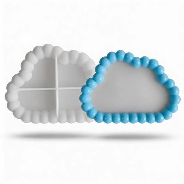 Cloud Silicone Mold – Cloud Coaster Mold for Candle & Soap Making DIY Crafts