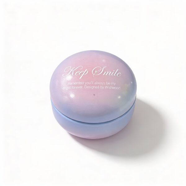 Light Purple & Pink Mandala Metal Storage Tin. Durable, Lightweight Tinplate Organizer for Accessories, Beads & Candles, Decorative (75g)