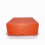 Orange Rectangular Storage Box – 20 × 20 cm Organizer for Gifts, Accessories & Home Storage Alternative Short Title: